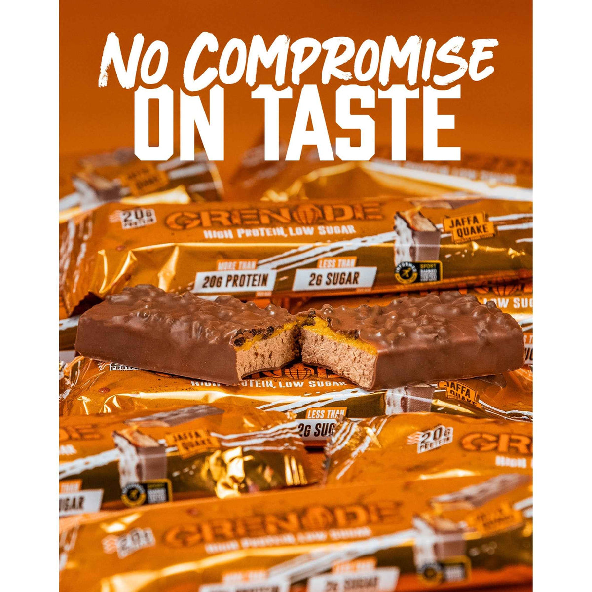 Carb Killa Protein Bar - Jaffa Quake by GRENADE