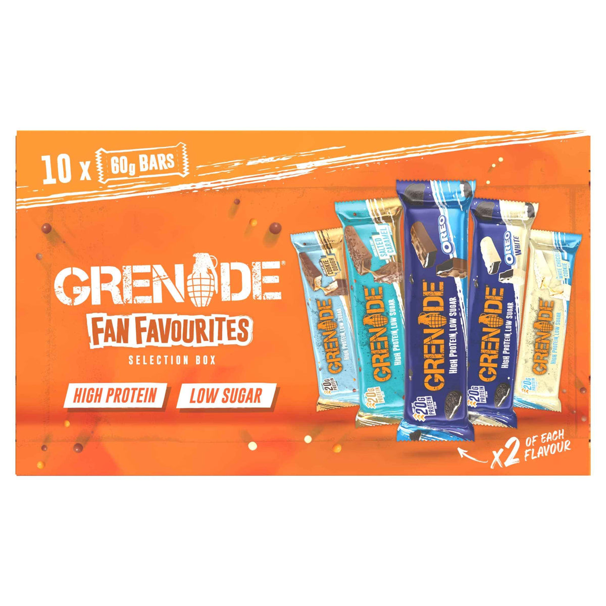 Fan Favourites Selection Box - 10 X by GRENADE