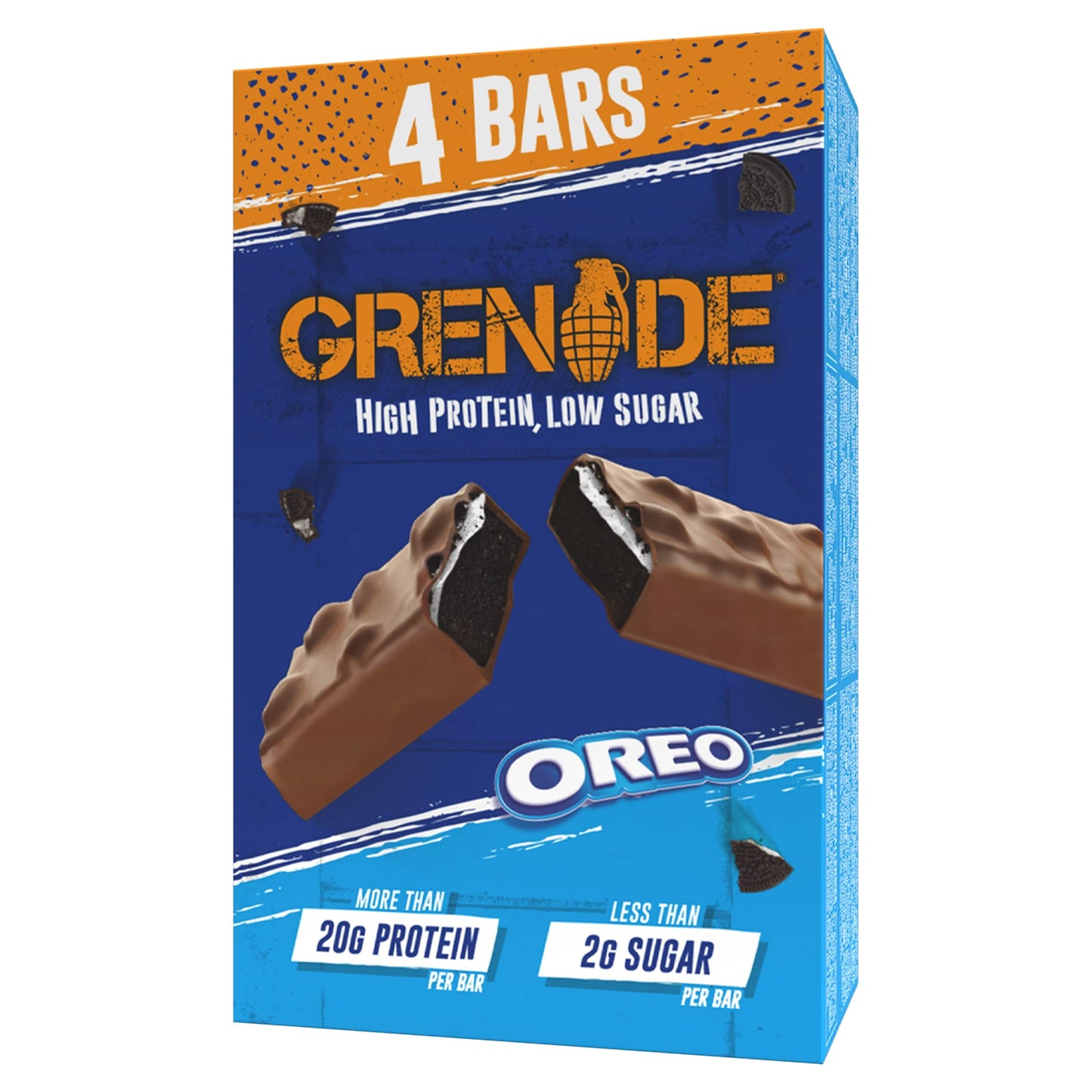 Oreo Protein Bar - Cocoa, Vanilla 4 X by GRENADE