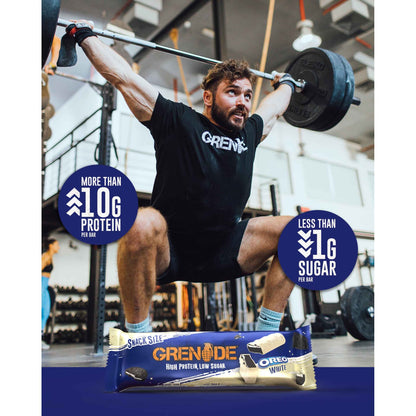 Oreo White Chocolate Protein Bar 35g by GRENADE