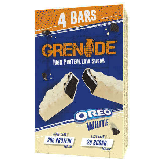 Oreo White Protein Bar - Cocoa & by GRENADE