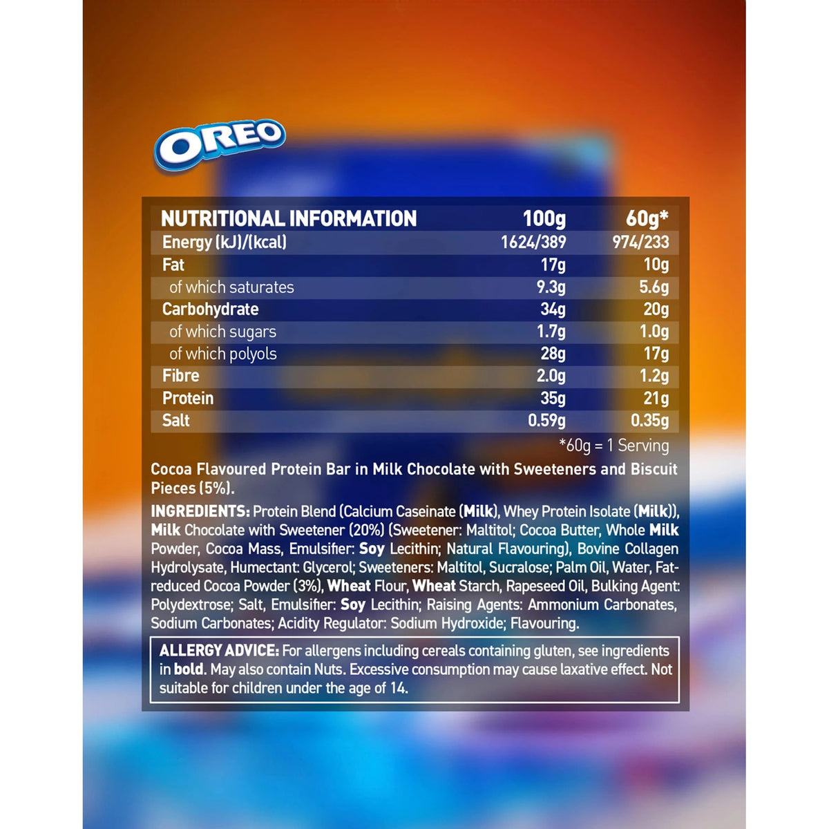 Protein Bar - Oreo 60g by GRENADE