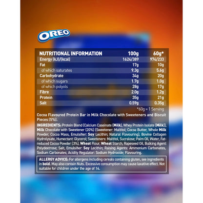 Protein Bar - Oreo 60g by GRENADE