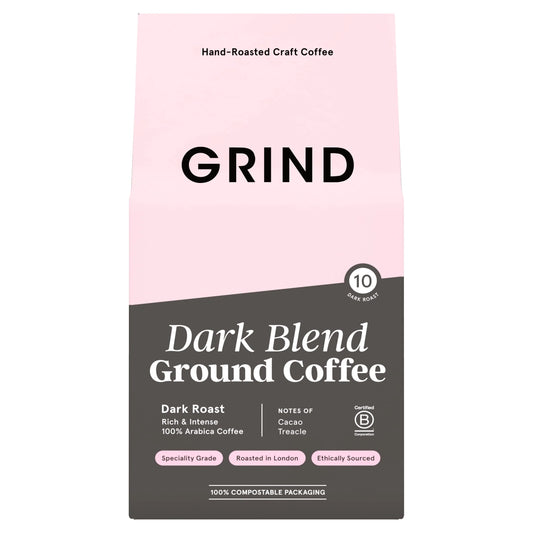 Dark Blend Ground Coffee 200g by GRIND
