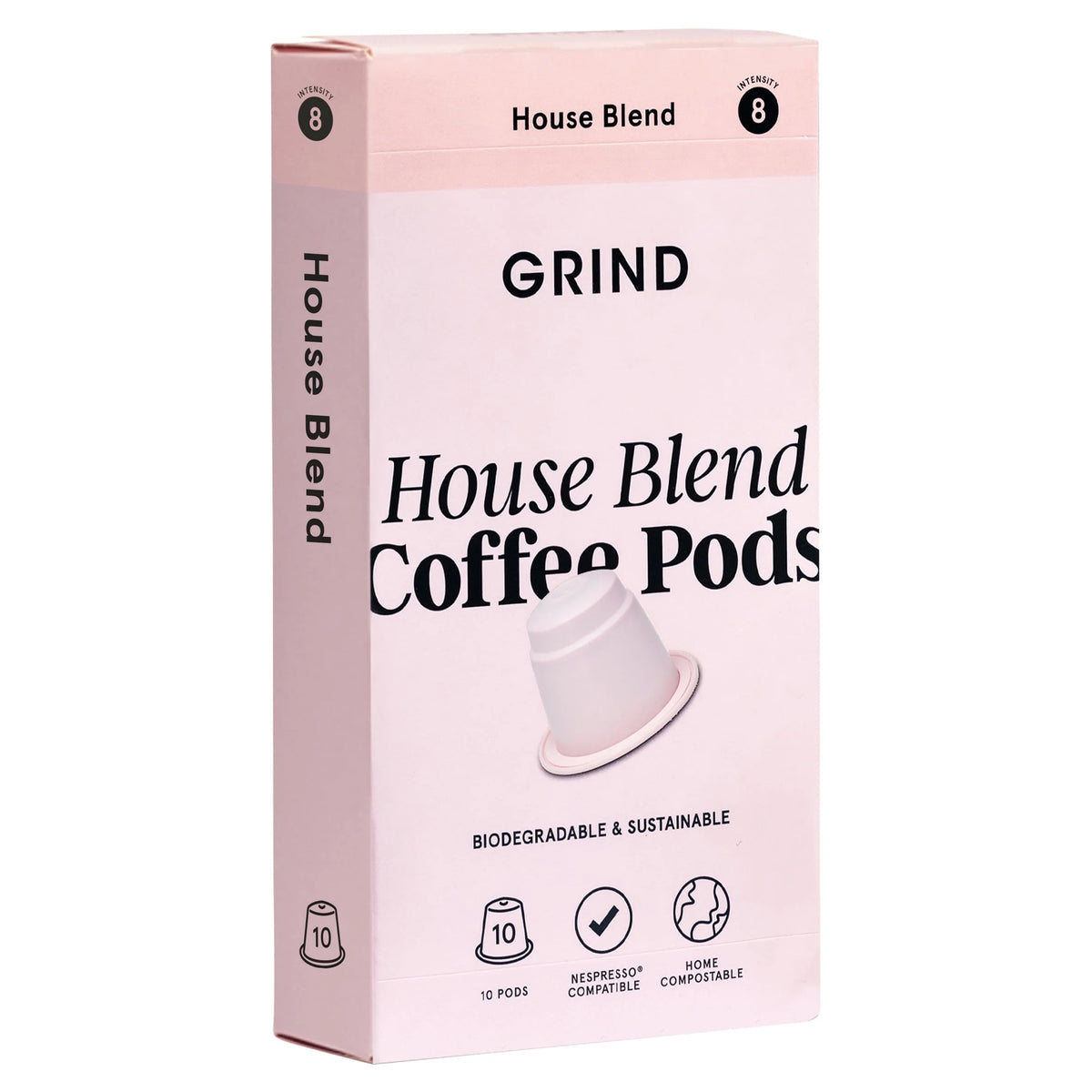 House Blend Coffee Pods Biodegradable & by GRIND
