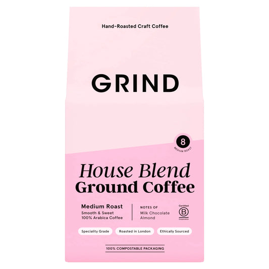 House Blend Ground Coffee, 200 Grams by GRIND