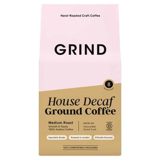 House Decaf Ground Coffee 200g by GRIND