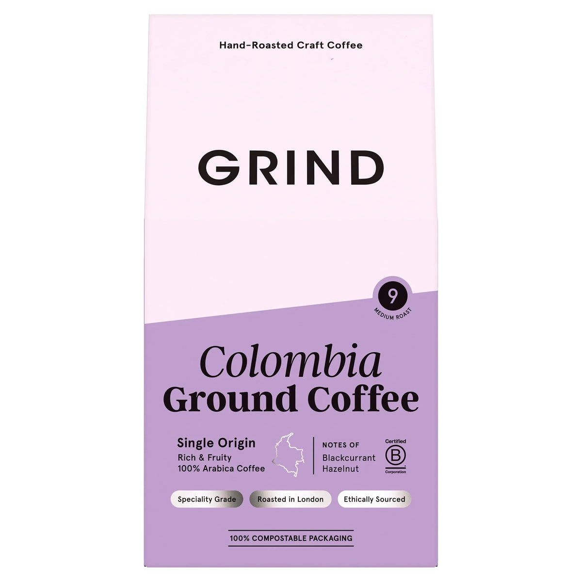 Single Origin Colombia Ground Coffee by GRIND