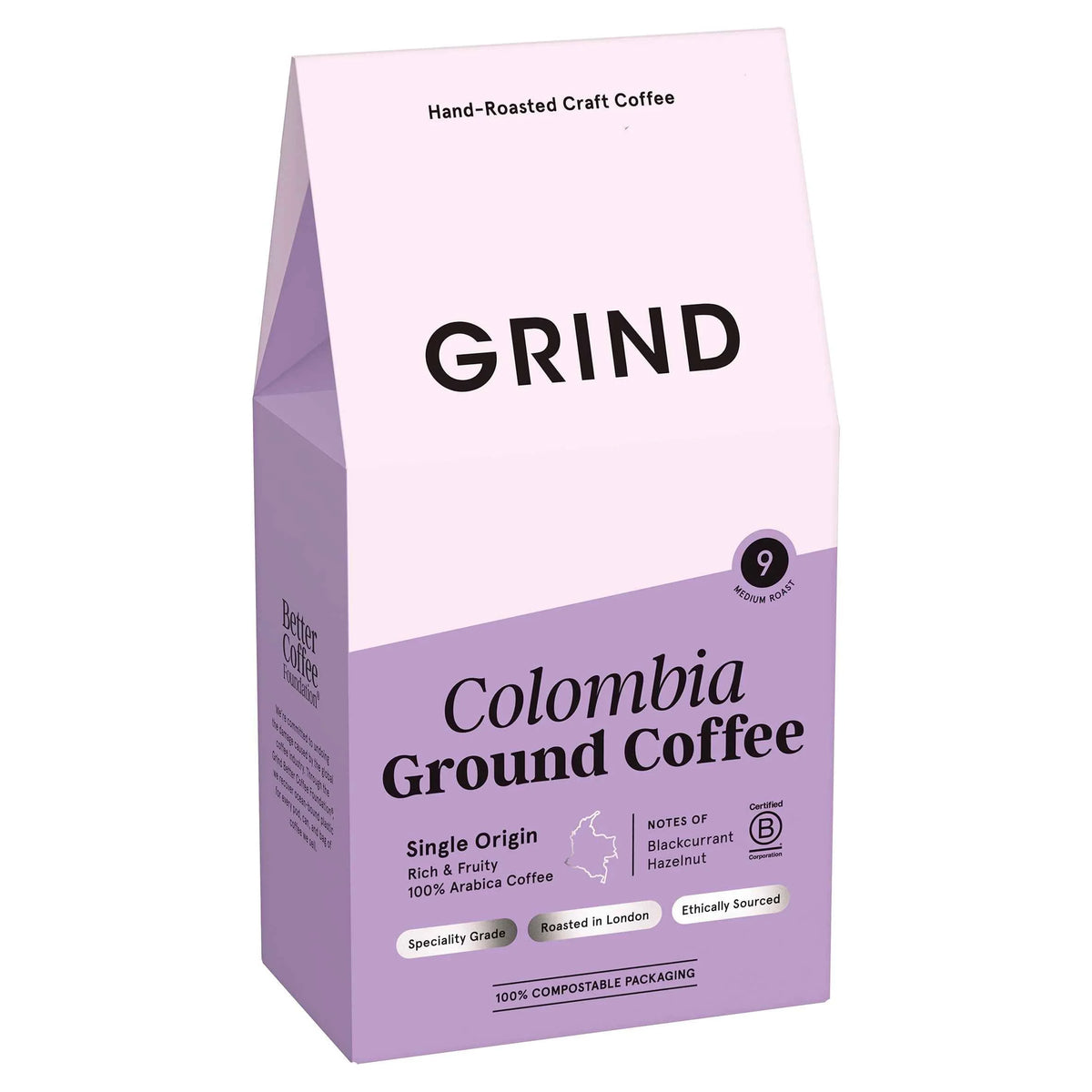 Single Origin Colombia Ground Coffee by GRIND