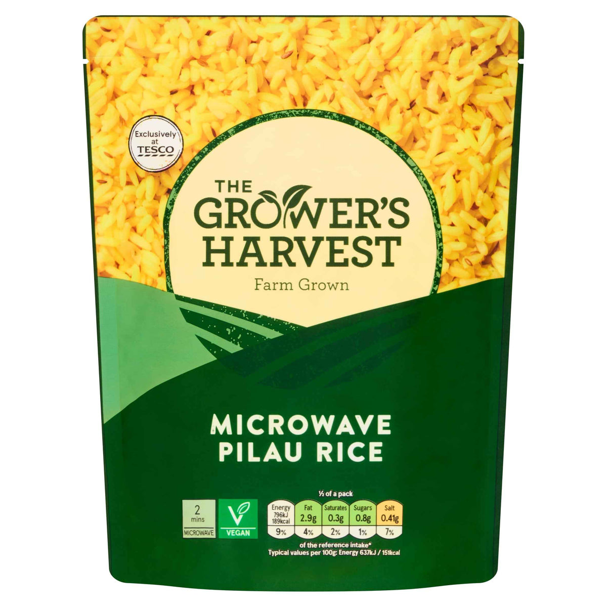 Growers Harvest Microwave Pilau Rice 250ml by GROWER'S HARVEST