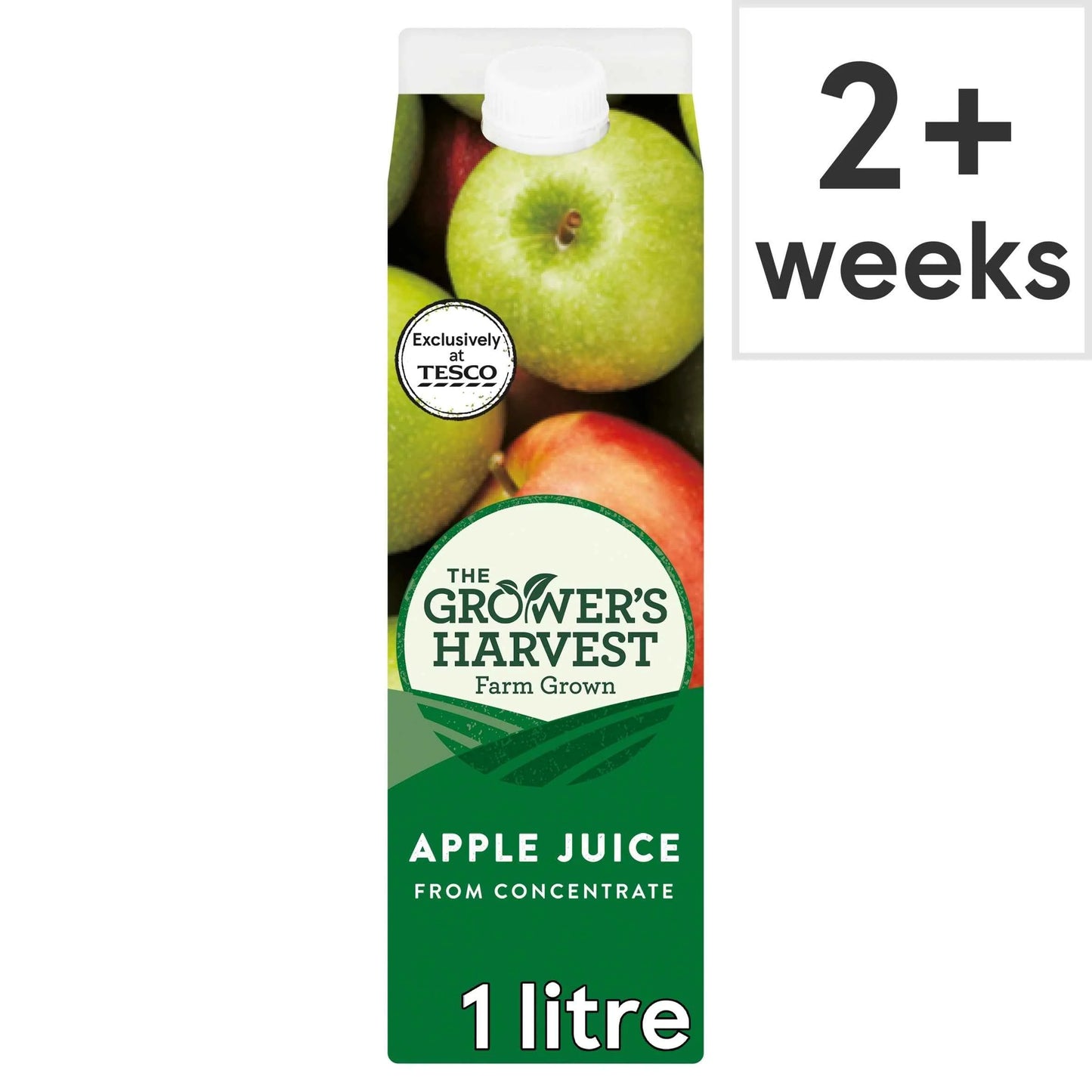 Growers Harvest Pure Apple Juice 1 Litre by GROWER'S HARVEST