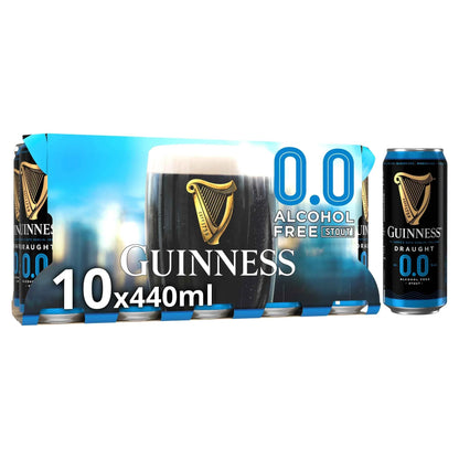0.0% Alcohol Free Draught Stout by GUINNESS