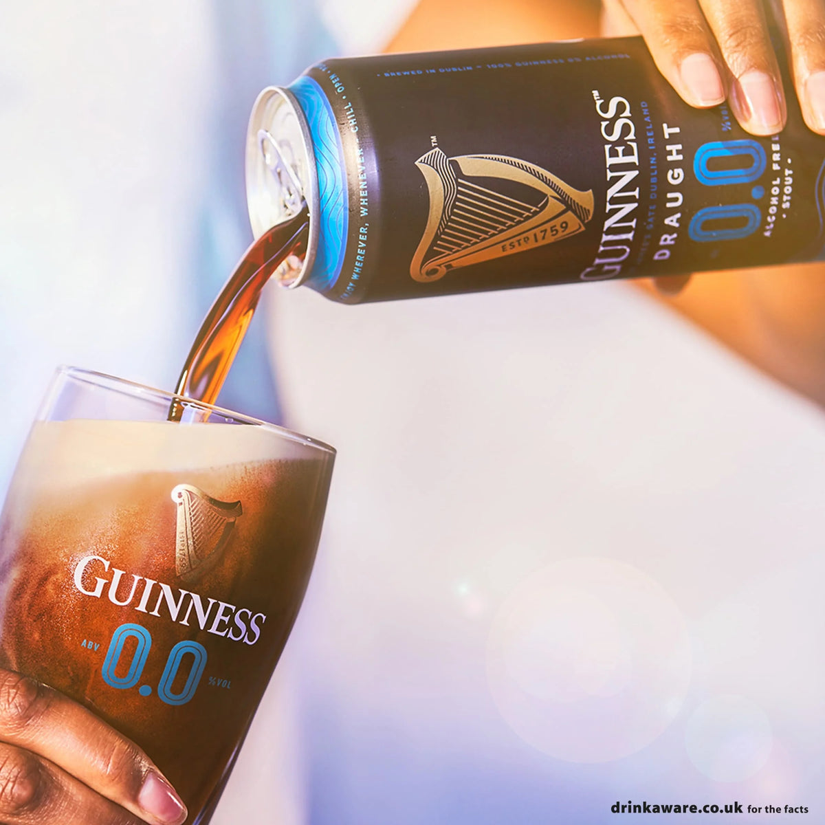 0.0% Alcohol Free Draught Stout by GUINNESS