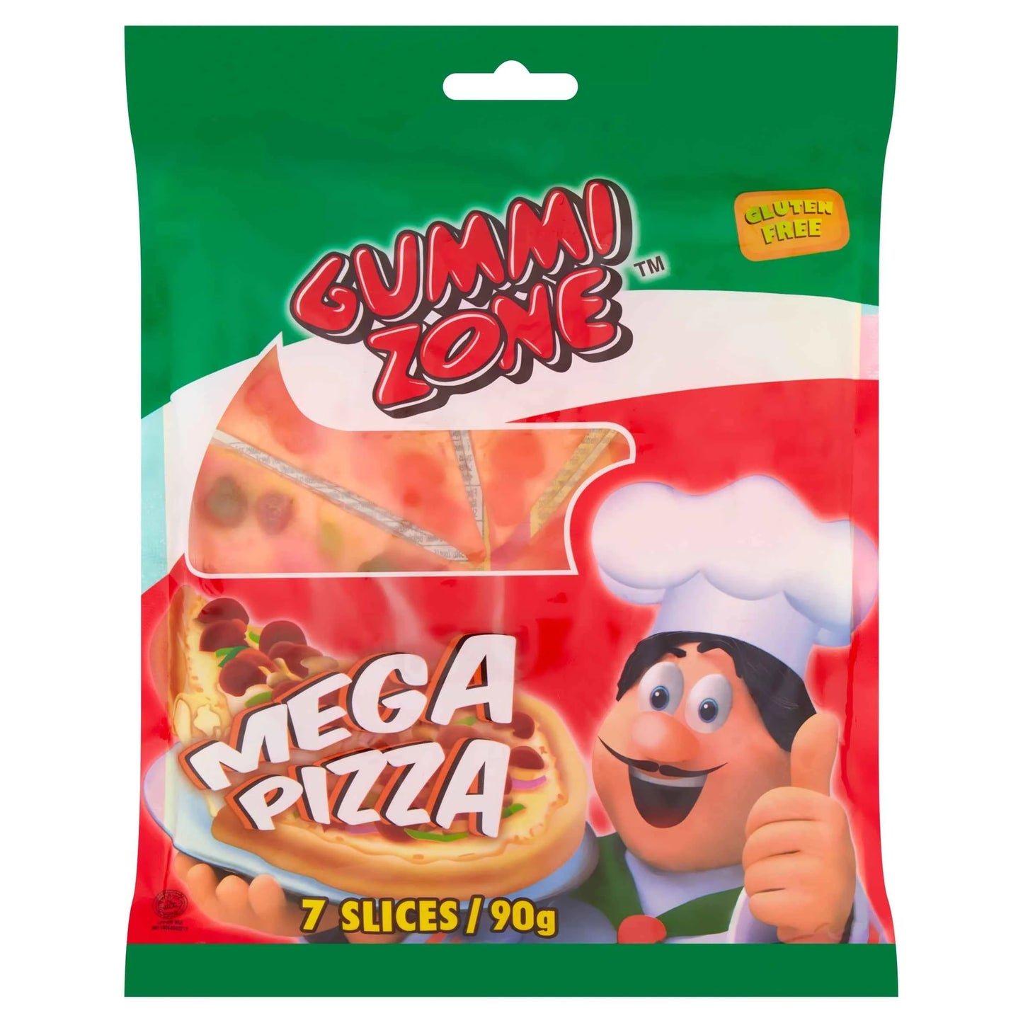 Mega Pizza Sweet 7slces 90g by GUMMI ZONE