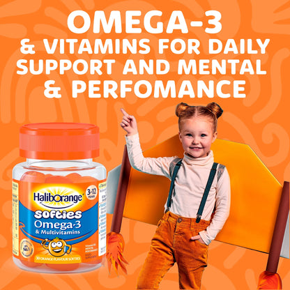 Multivitamin With Omega-3 Orange by HALIBORANGE