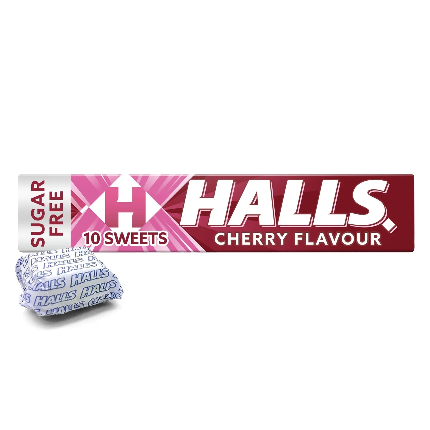 Menthol Action Throat Drops - Cherry 32g by HALLS