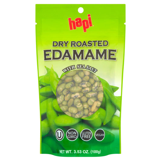 Dry Roasted Edamame With Sea Salt Beans by HAPI