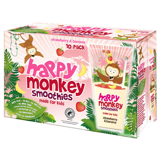 Smoothies Strawberry & Banana 10 by HAPPY MONKEY