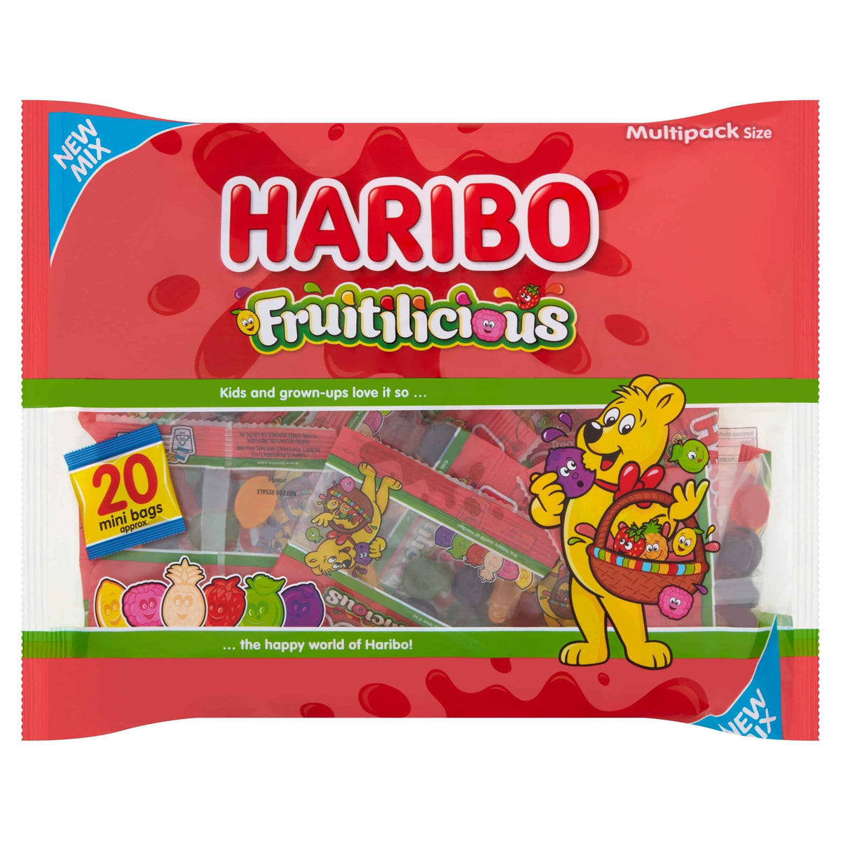 Fruitilicious Multipack 320g by HARIBO