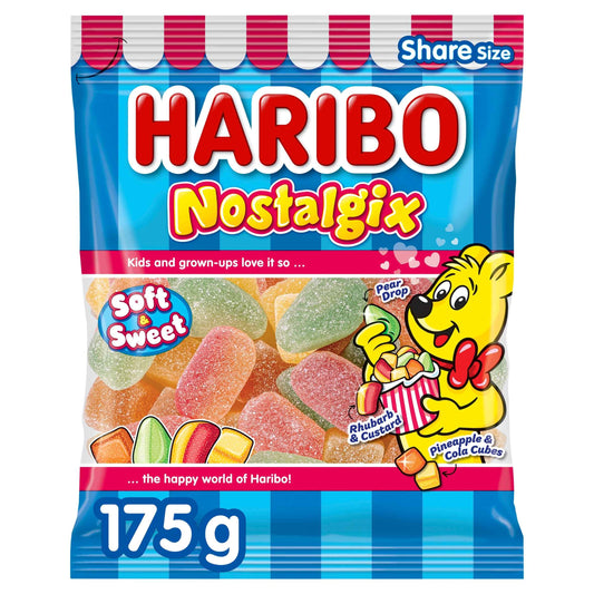 Nostalgix Sweets Share Bag 175g by HARIBO