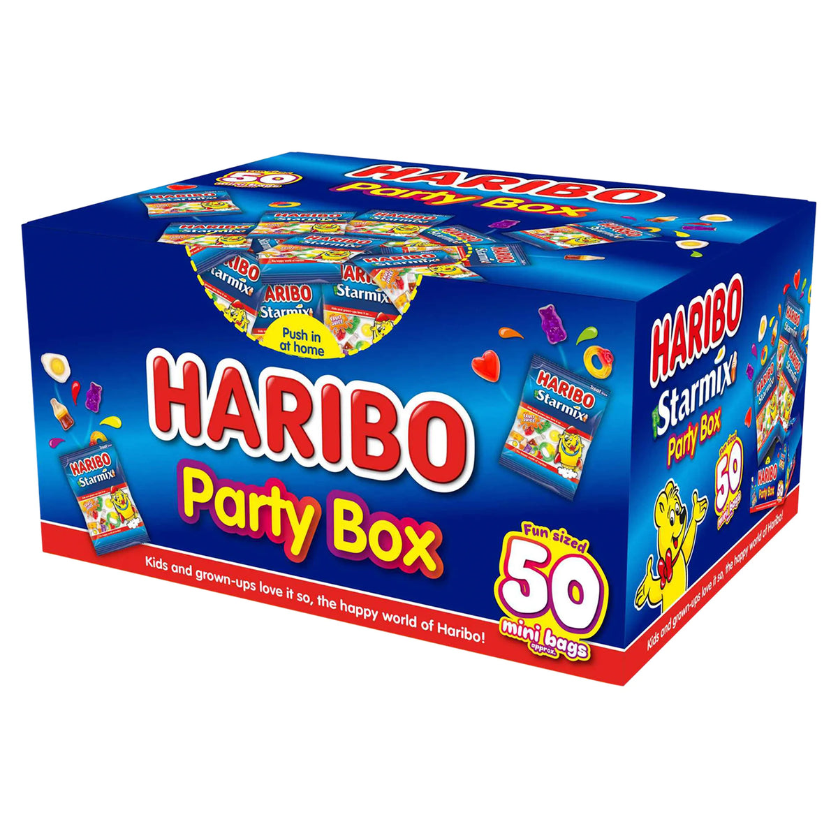 Starmix Megabox 800g by HARIBO at The British Vault