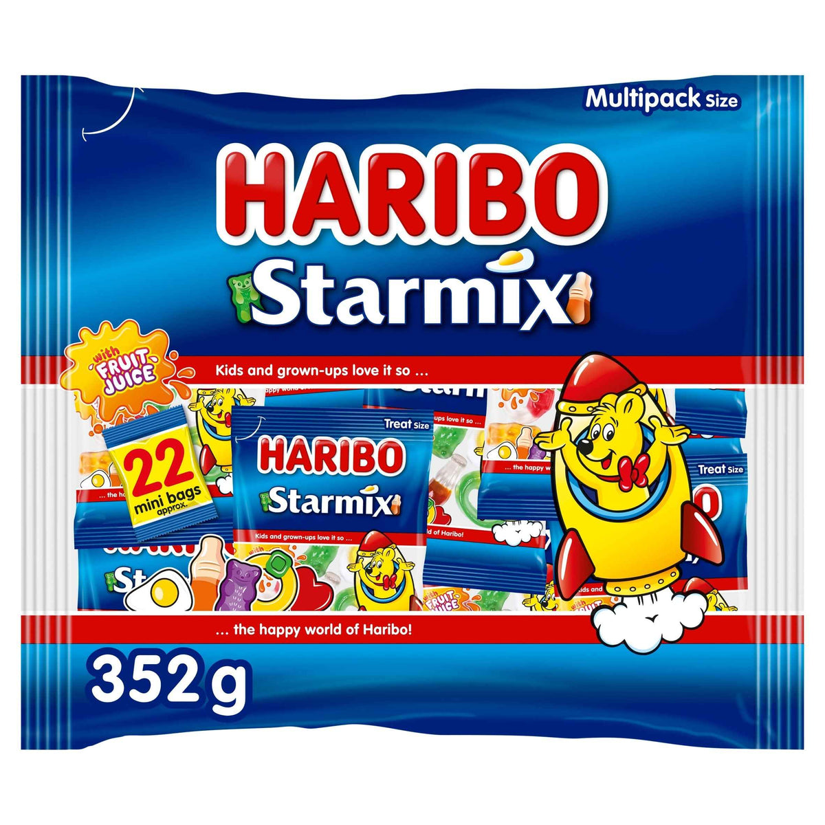 Starmix Multi Pack 352g by HARIBO