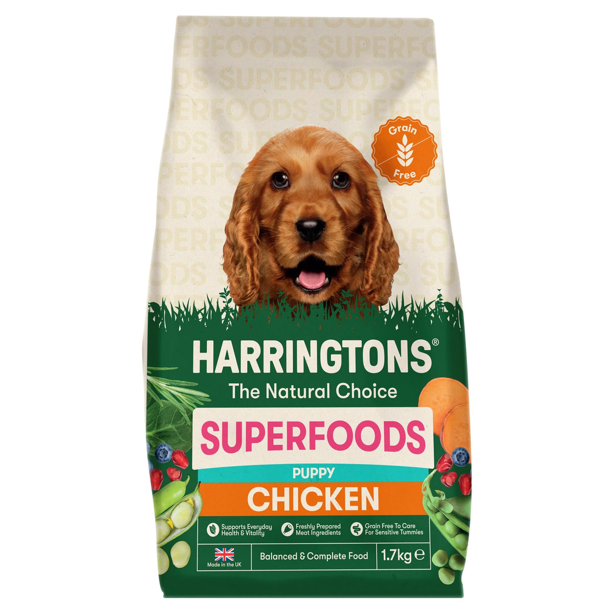 Grain Free Superfoods Chicken by HARRINGTONS at The British Vault