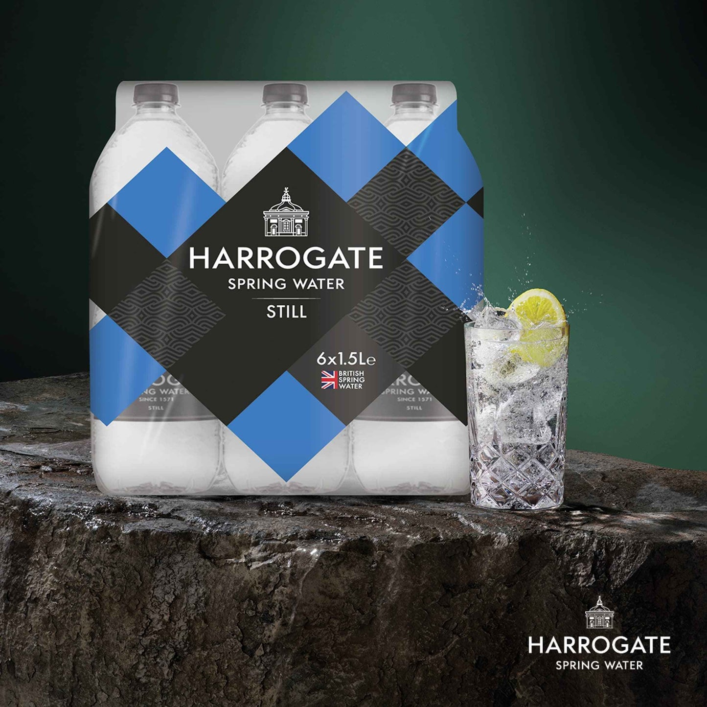 Spring Water Still 6x1.5l by HARROGATE