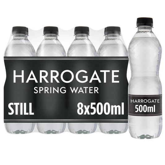 Spring Water Still 8x500ml by HARROGATE