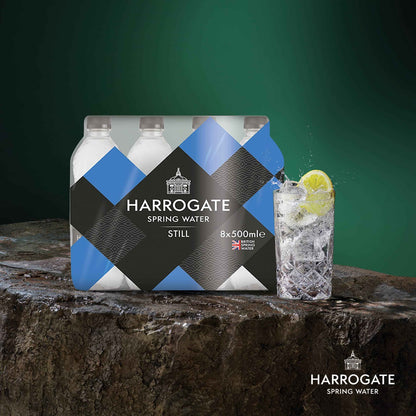Spring Water Still 8x500ml by HARROGATE