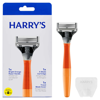 5 Blade Razor, Bright Orange by HARRY'S
