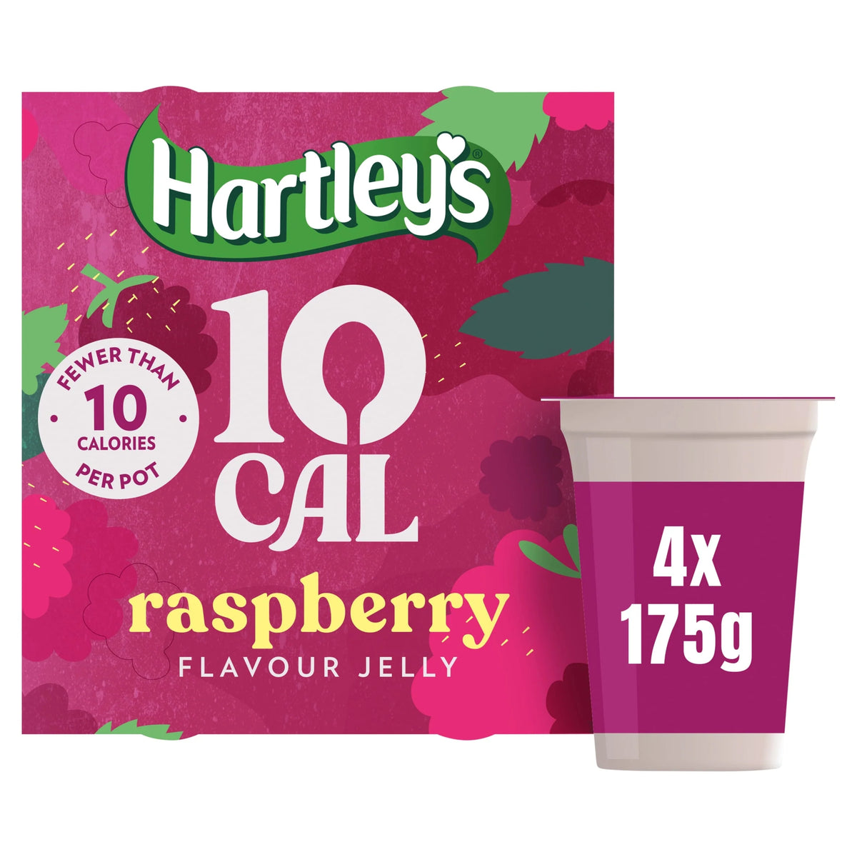 10 Cal Raspberry Flavour Jelly by Hartley's