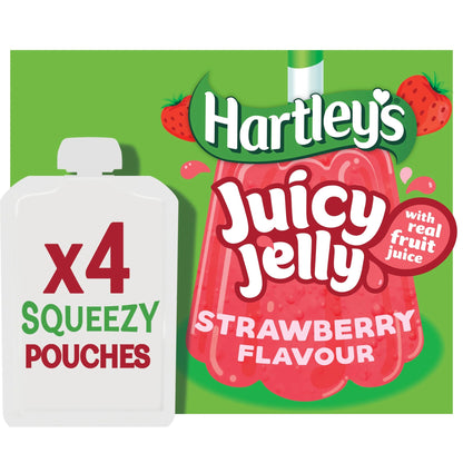 Strawberry Jelly Pouch Multipack by Hartley's