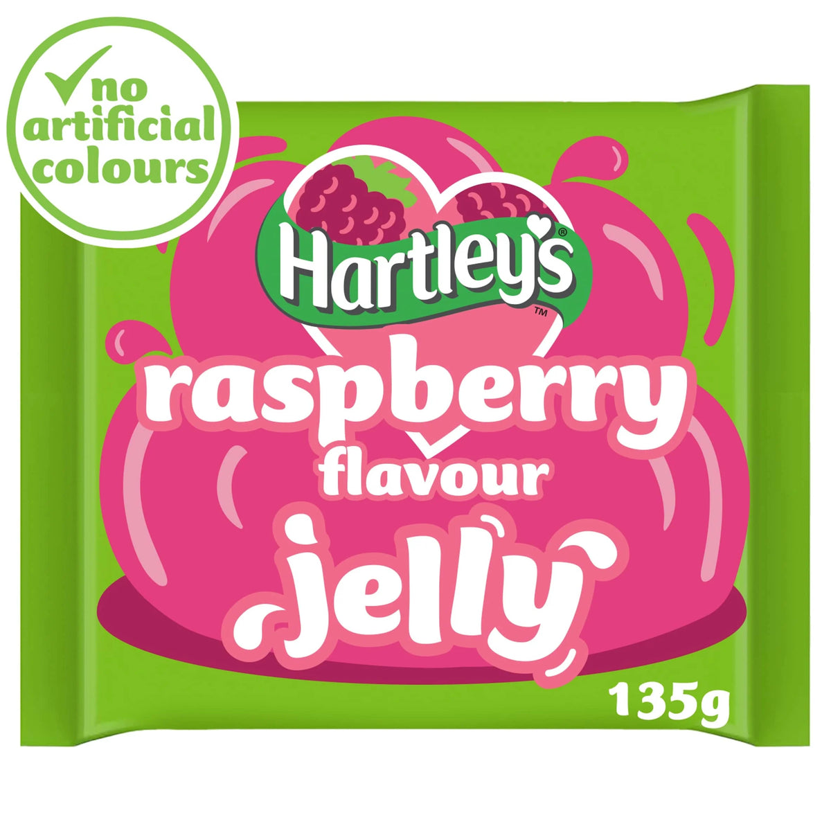 Raspberry Jelly 135g by HARTLEYS