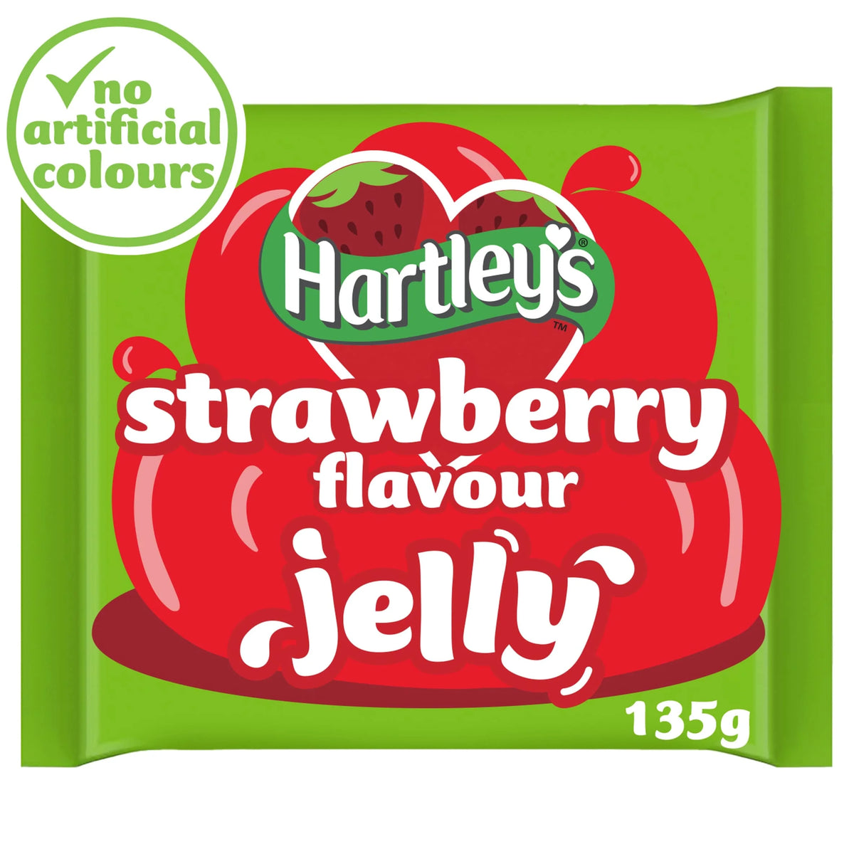 Strawberry Jelly 135g by HARTLEYS