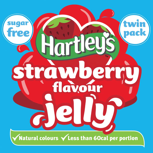 Sugar Free Jelly Strawberry 23g by HARTLEYS