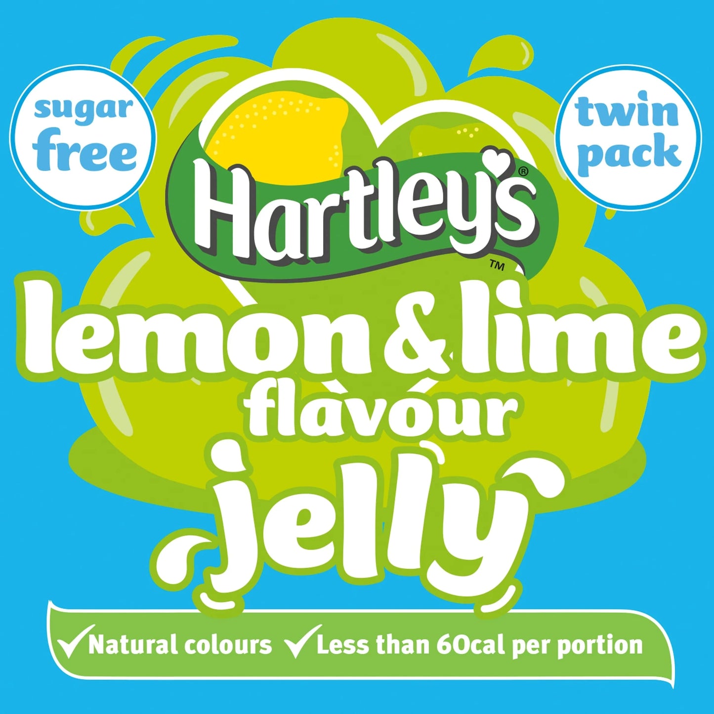 Sugar Free Lemon & Lime Jelly 23g by HARTLEYS