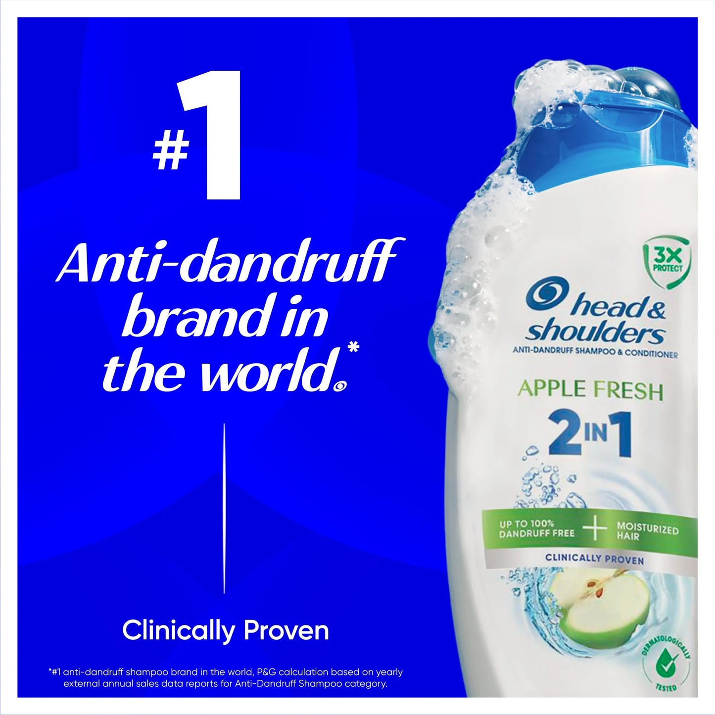 Apple Fresh 2in1 330ml by HEAD & SHOULDERS