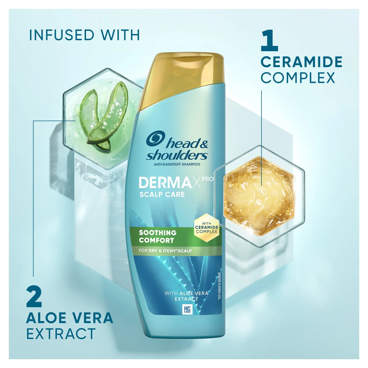 Soothing Comfort Anti Dandruff Shampoo 300ml by HEAD & SHOULDERS