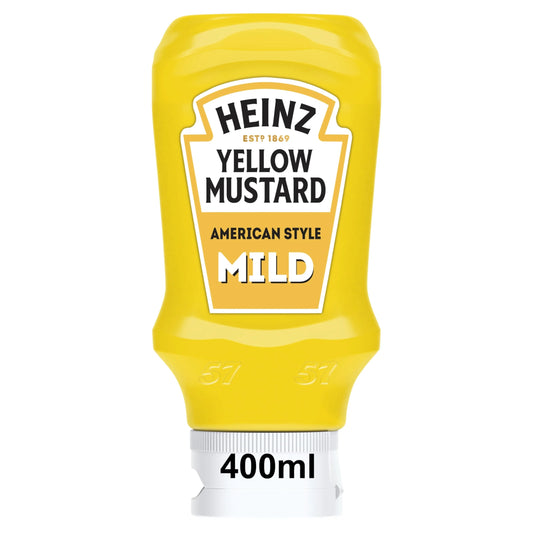 American Style Mild Yellow Mustard 400ml by HEINZ