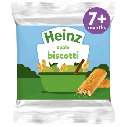 Apple Biscotti Baby Food Snacks 60g by HEINZ