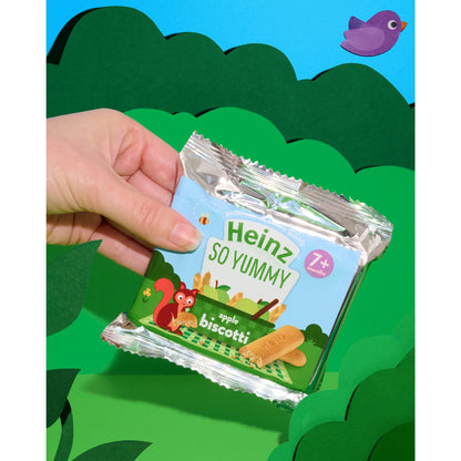 Apple Biscotti Baby Food Snacks 60g by HEINZ