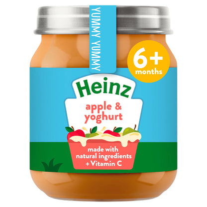 Apple & Yoghurt Baby Food Jar 120g by HEINZ