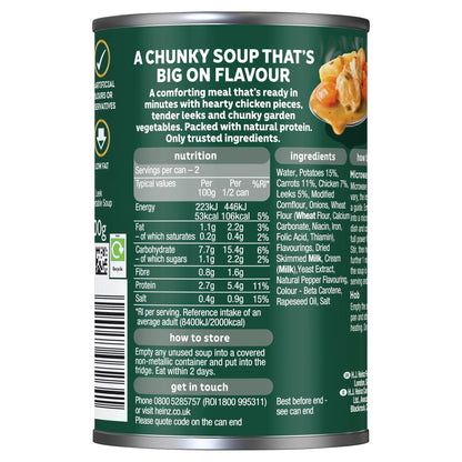 Big Soup - Chicken & Leek 400g by HEINZ