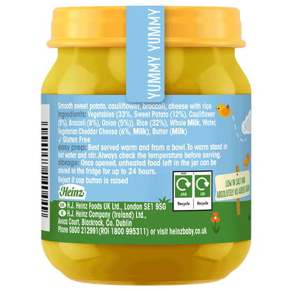 Cauliflower & Broccoli Cheese Baby Food by HEINZ