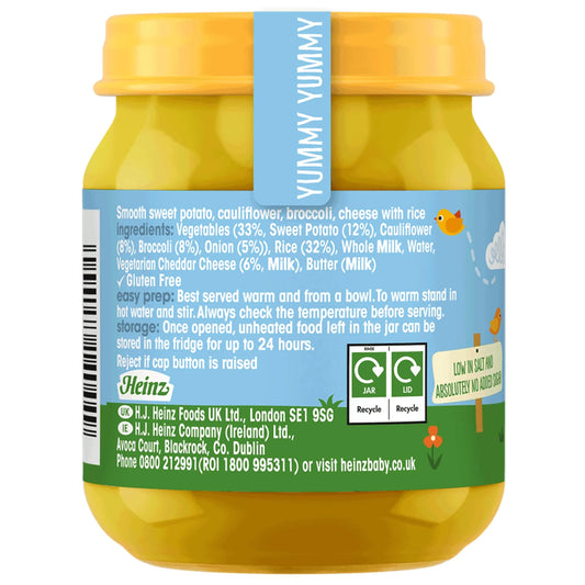 Cauliflower & Broccoli Cheese Baby Food by HEINZ