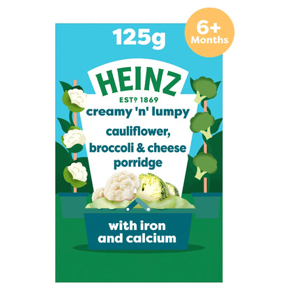 Cauliflower Broccoli & Cheese Porridge by HEINZ