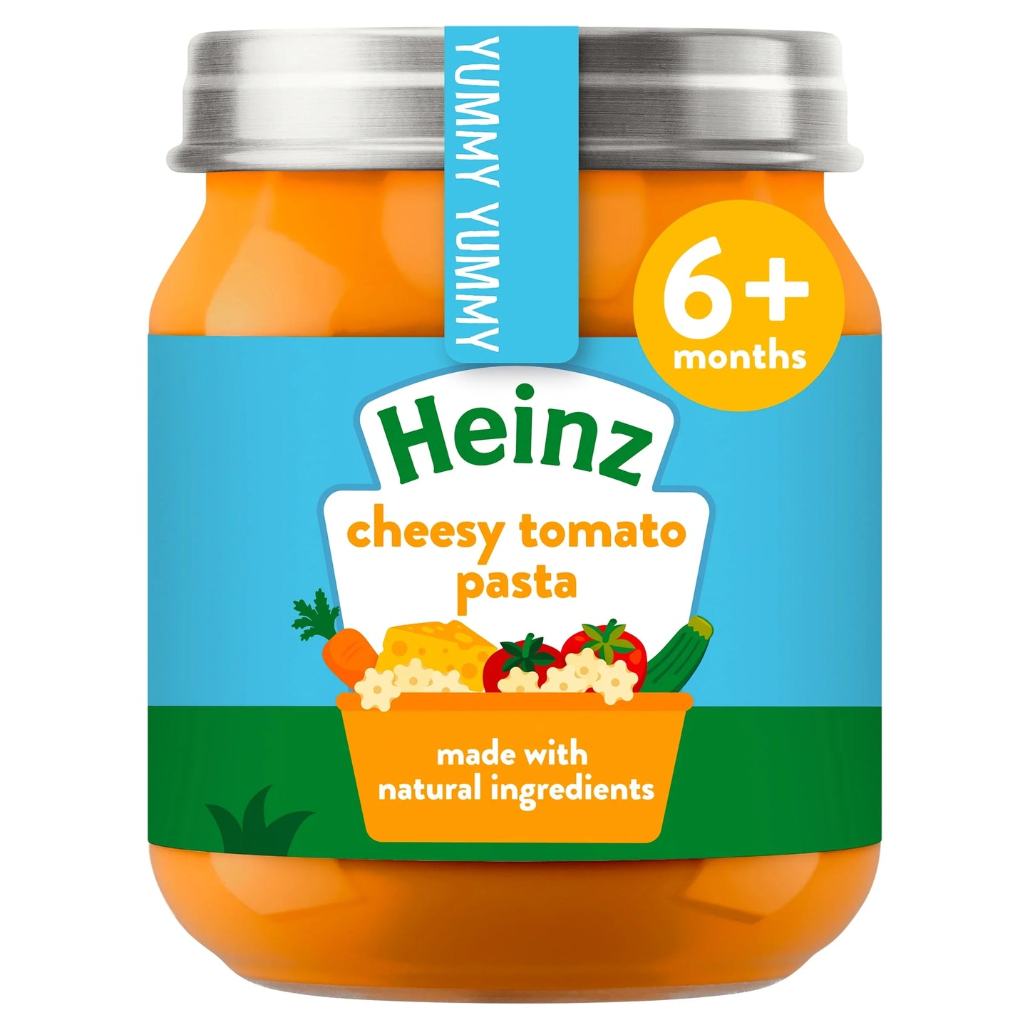 Cheesy Tomato Pasta Baby Food Jar 120g by HEINZ