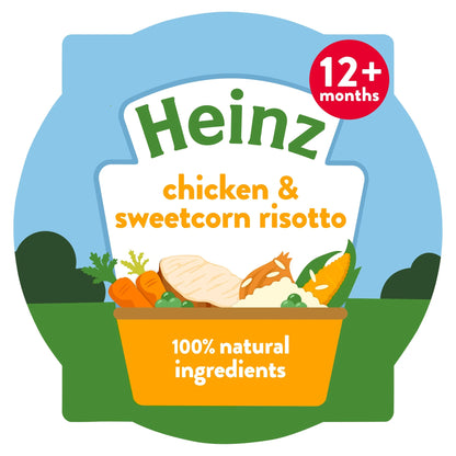 Chicken & Sweetcorn Risotto Baby Food by HEINZ