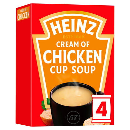 Cream Of Chicken Cup Soup 4 Pack 68g by HEINZ